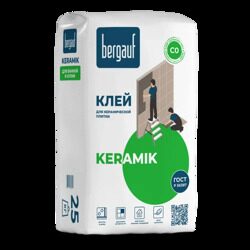 Клей для плитки Bergauf KERAMIK 25 кг