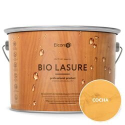 Пропитка Водоотталкивающаядля дерева Elcon Bio Lasure сосна (9л) НФ-00001330